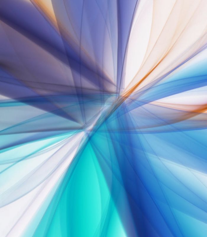 Abstract composition representing visual focus and balance